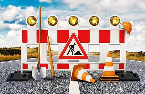 Fortbildungslehrgang: Baustellenabsicherung nach MVAS 99 - ohne Bundesautobahn